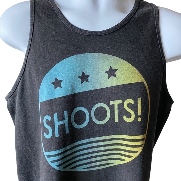Shoots! Hawaii’s Favorite Saying Tank Top Men M Medium - Picture 2 of 5
